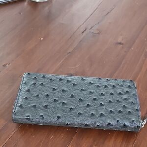 Elegant Black Textured Wallet